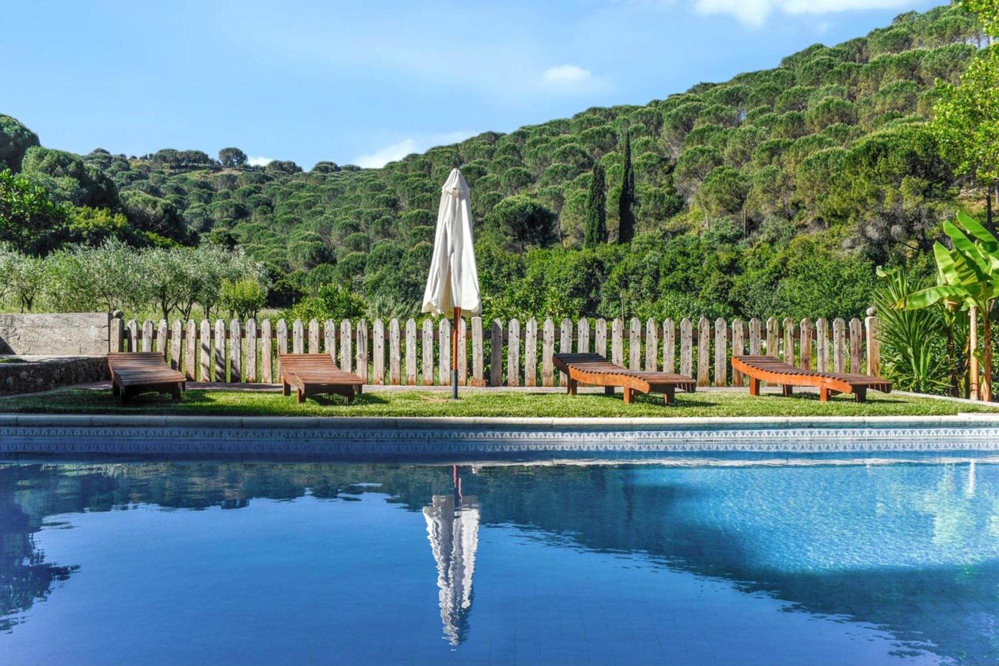 Bicentennial House In Porto De Mos With Mountain View And Pool Exteriér fotografie